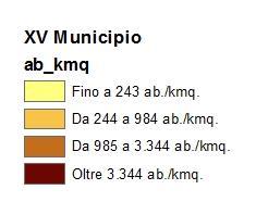 (media comunale + 1%) 847 ab/kmq (massima 8.000 ab/kmq) Famiglie 74.