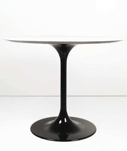 CLESSIDRA Telaio tavolo con base in fusione d alluminio ø550mm.