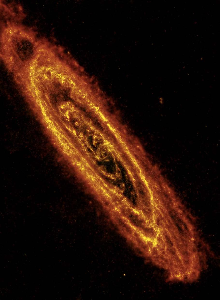 Non solo stelle Le Galassie a spirale contengono notevoli quantità di gas e