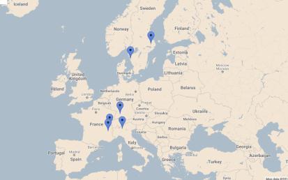 Diffusione RMi 68 centri nel mondo 4 attive in Europa