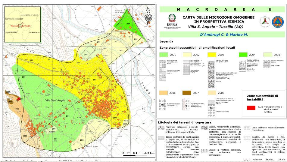 Carta delle microzone omogenee in prospettiva