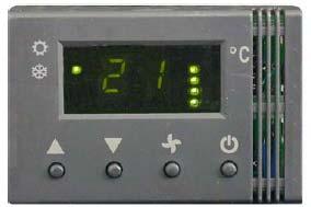 1 DESCRIZIONE GENERALE Il controllo di temperatura REFC è un termoregolatore studiato appositamente per i ventilconvettori a 3 velocità.