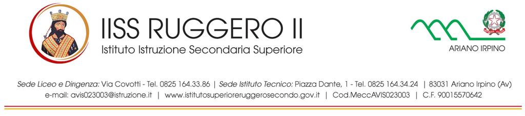 Prot. n. 3338/07.05 Ariano Irpino, 11/06/2018 A tutti i docenti Oggetto: LEADERSH