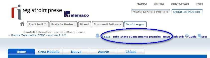 Avvertenza: Lo stato chiusa con esito positivo si riferisce esclusivamente all istruttoria automatica relativa al corretto invio telematico della pratica.