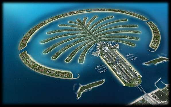 Palm Islands:nel 2015 sono state completate le tre palme, le Palm