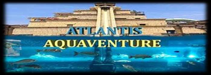 Atlantis, il parco acquatico di Dubai:l'Aquaventure