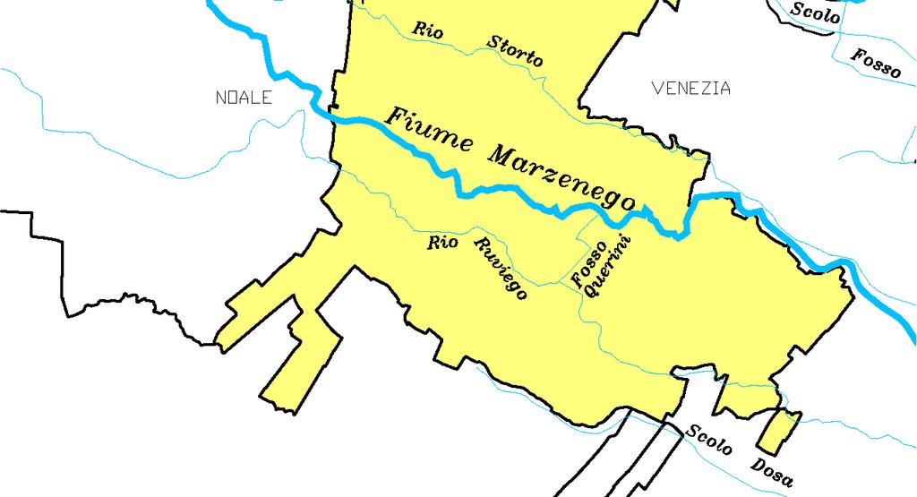 principali lungo le srade comunali), dalla Provincia (fossi lungo le srade provinciali) e dai privai (fossi e scoline a confine ra proprieà privae).