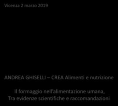 Il formaggio nell alimentazione