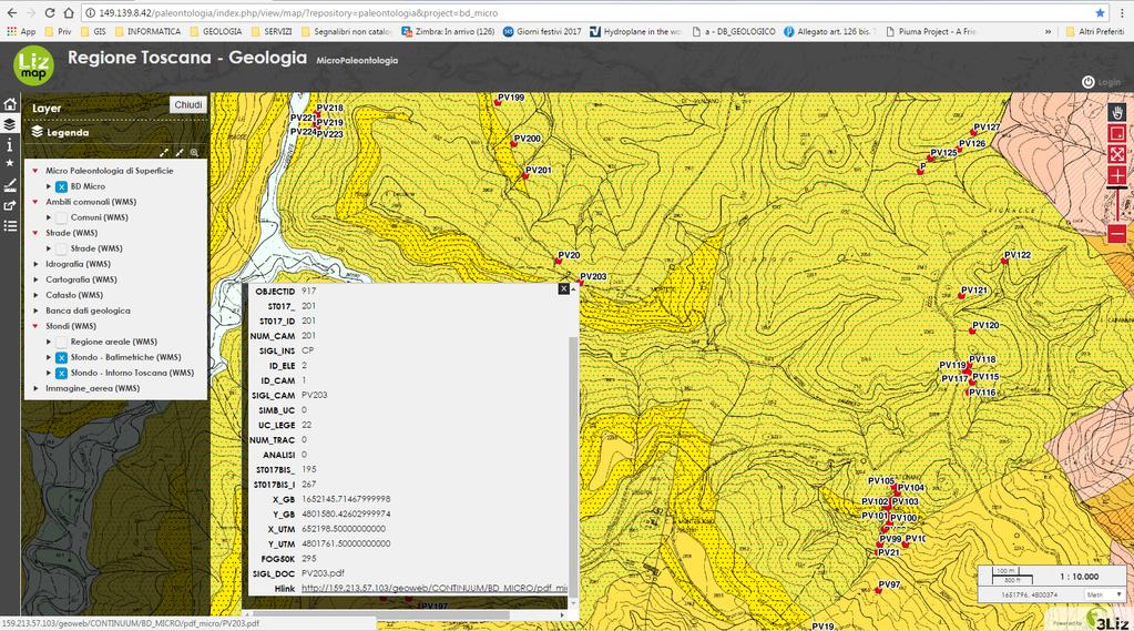 BD_micro Banca dati delle analisi