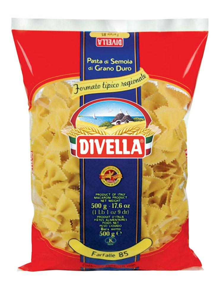 FARFALLE 1508 kj 355 kcal GRASSI 1.7g DI CUI ACIDI GRASSI SATURI 0.