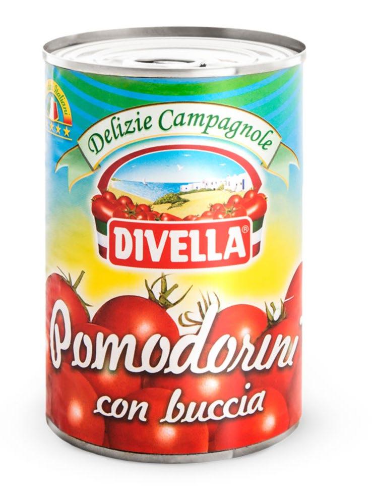 POMODORINI CON BUCCIA 400 g 104 kj 25 kcal GRASSI 0.