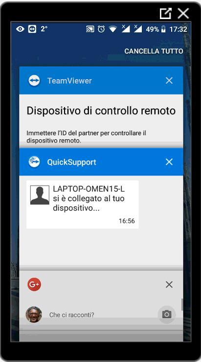 Notifiche e indicatori Android 8.