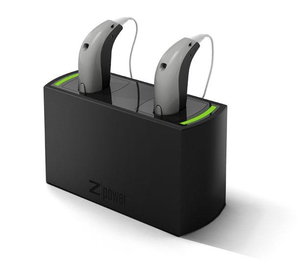 Zerena minirite ricaricabile con il caricatore batteria Utilizzando l'opzione ricaricabile, puoi risparmiare tempo e denaro: ora per i tuoi apparecchi acustici non è più necessario acquistare le