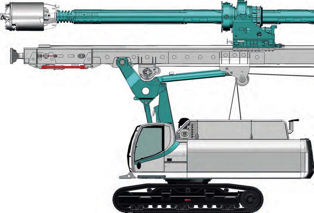 B300 TECHNICAL INNOVATION INNOVAZIONI TECNICHE MAIN AND AUXILIARY WINCHES ARGANI PRINCIPALE E AUSILIARIO Fast and powerful with controlled fall with line pull of 320 kn and 140 kn Veloci e potenti a