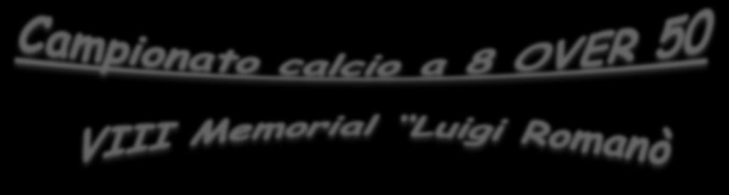 Per rivedersi con tutti, anche quest anno le partite del Memorial si disputeranno il sabato e la domenica dalle ore 17.30 alle ore 20.30 al campo sportivo di S. Antonio.