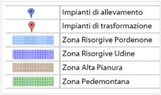 produttive presenti sul territorio, restituendo pressoché in toto l acqua utilizzata in allevamento.