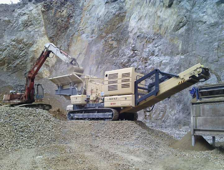 CRUSHER TRACK COMPACT CONTRACTORS