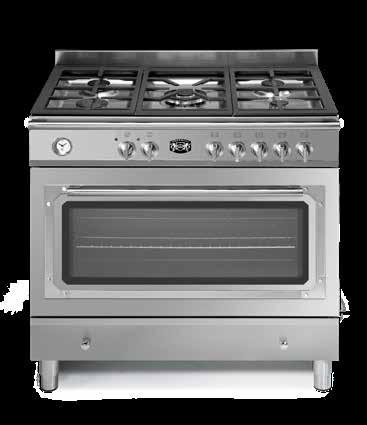 full-glass Cavità forno con telai laterali Classe A Stainless steel hob squared 4 cm Removable