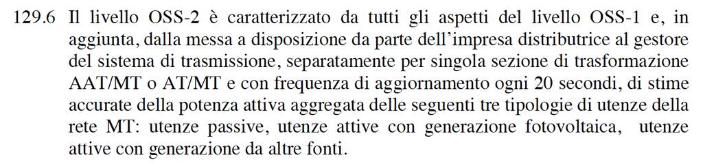 output-based dei servizi di distribuzione e misura