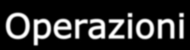 26 Operazioni A una variabile di tipo puntatore posso assegnare un indirizzo di memoria int x; int *p; &p &x x=5; p=&x; /* *p vale 5 */ 3 2