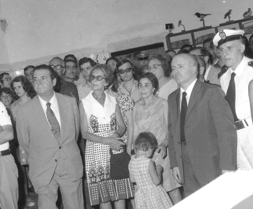 Nella foto: il pubblico presente all inaugurazione del primo nucleo del museo, con l esposizione del