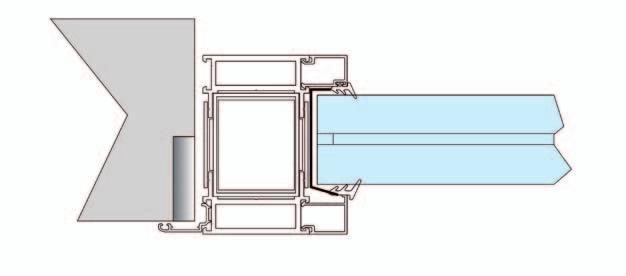 47 VETRATA FISSA VITREX-F3 EI 90 - EI 120 Vetrata fissa Tagliafuoco in alluminio, conforme alle UNI EN 1364-1 e denominata Vitrex - F3.