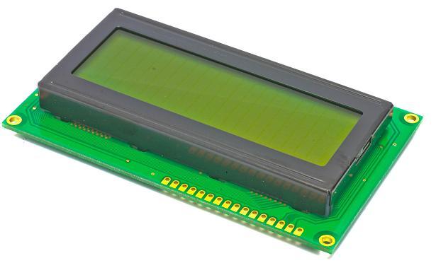 Un LCD 20x4 Tipicamente, display di questo tipo sono costruiti da Case differenti ma tutti hanno in comune un aspetto: il controller utilizzato.