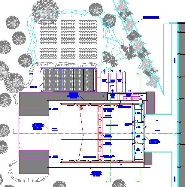 platea) Figura 3 Pianta della sala 