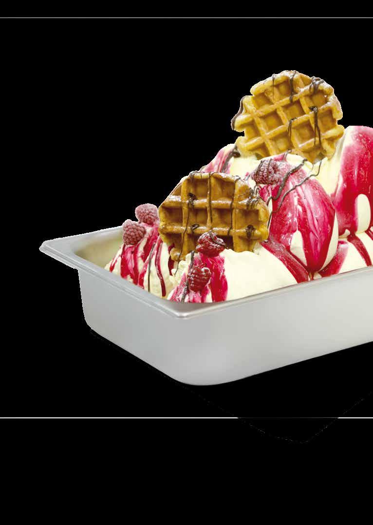 26 WAFFEL Gelato al gusto waffel.