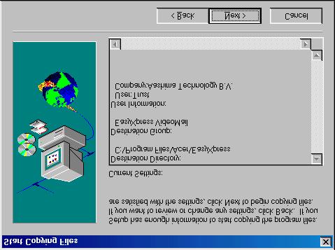 8. Apparirà sullo schermo la figura 21. Cliccare su 'Next'. L installazione del programma EasyXpress VideoMail è stata ora effettuata. Figura 21: nstallazione Acer EasyXpress VideoMail 2.2 9.