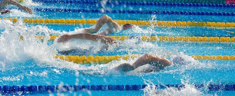 In una gara di nuoto vince chi arriva per primo: il tempo trascorso dalla partenza al tocco