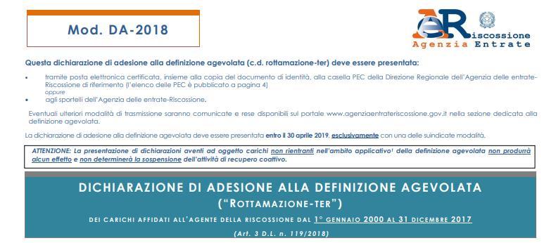 Oltre ai modelli sono state rese disponibili specifiche FAQ nonché le istruzioni alla compilazione dello stesso modello.