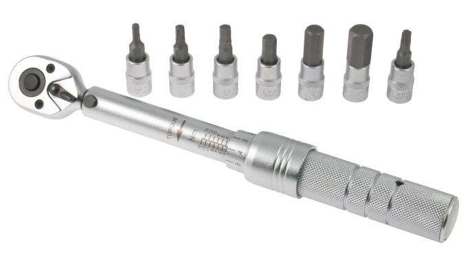 Utensili e prodotti accessori Tools and accessories CDK01 Mini chiave dinamometrica di precisione per inserti 1/4 Coppia di serraggio regolabile da 3 a 15 Nm Ogni pezzo ha