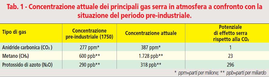 Azoto ed emissioni di gas serra Per la produzione ed il trasporto dei fertilizzanti azotati industriali vengono emessi 2,79 kg CO 2 /kg N*; Inoltre, il 2-5% dell N applicato alle