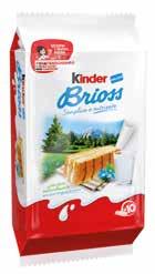 CONVIENE 37% KINDER BRIOSS 280 g - classico, alla frutta euro 1,99 7,11 anziché 2,85-10,18