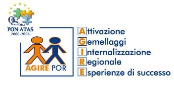 Ministero dello Sviluppo Economico Dipartimento per le Politiche di Sviluppo e di Coesione Servizio per le Politiche dei Fondi Strutturali Comunitari Via Sicilia, 162/d 00187 ROMA Gemellaggio A.G.I.R.E. POR Convenzione n.