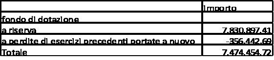 dell esercizio a: Fondi per rischi e oneri I fondi per rischi e oneri sono calcolati nel rispetto del punto 6.4.