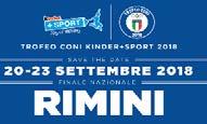 Finale Nazionale Trofeo CONI Kinder + Sport Rimini (RN) - 22.09.