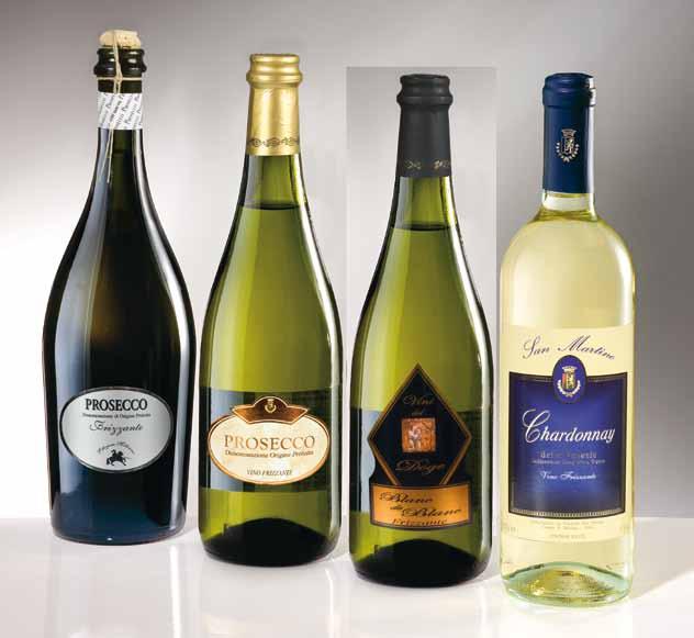 Veneto Frizzanti 4 5 6 Prosecco Frizzante dei Colli Trevigiani È un prodotto ottenuto da una Couvée di vini selezionati dei Colli Trevigiani, con caratteristiche di profumo particolarmente vinoso e