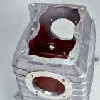 AFTER COOLER Alu die casting for a better dissipation of heat. Large fins for maximum cooling.