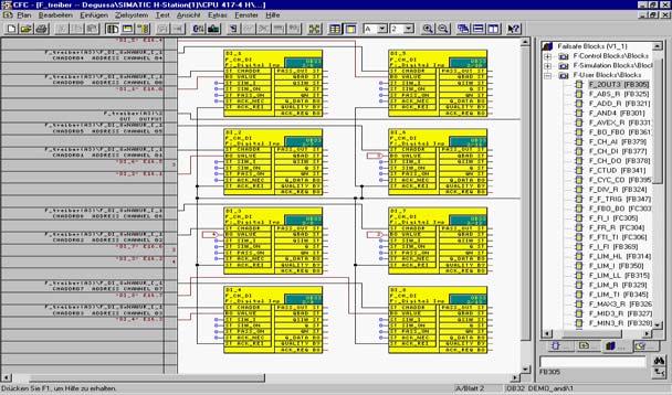 Inoltre, per sviluppare il software, PMS si è avvalsa di un Tool della SIEMENS specifico per le logiche di sicurezza. Safety Matrix.