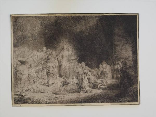 La stampa da cento fiorini Rijn, Rembrandt Harmensz. van Link risorsa: http://www.lombardiabeniculturali.