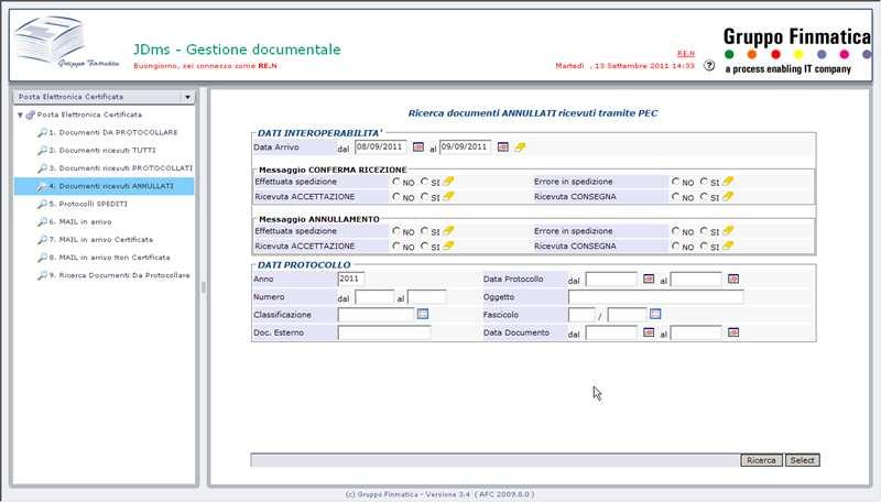 messaggi automatici ritorno previsti dalla normativa (nel nostro esempio il conferma e l annullamento) Figura