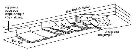 3.4.4.1 Modi di espansione CRUDEN & VARNES (1994) riconoscono due modi principali di espansione. 1) espansioni di blocchi (Fig.3.17): avvengono tipicamente in corrispondenza di ammassi rocciosi fratturati sovrapposti a materiali meno competenti, come argilliti o marne.