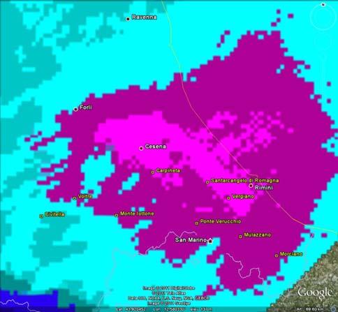 Il 2 marzo le precipitazioni, anche a carattere nevoso, hanno fatto registrare totali significativi sempre sulle province romagnole.