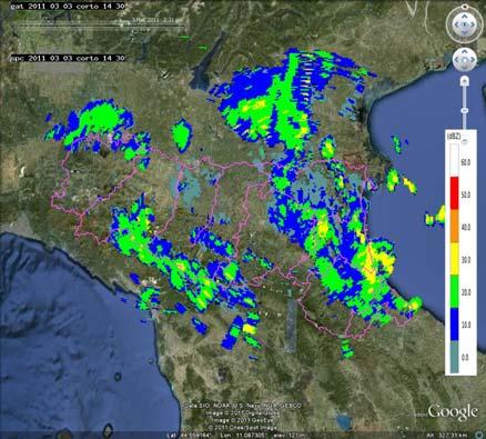 Regione e, con maggiore intensità, la parte