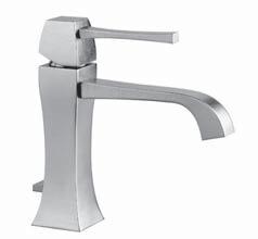 31101 Miscelatore monocomando lavabo, piletta da 1 1/4" e flessibili di collegamento con attacco da 3/8". Basin mixer with 1 1/4" pop-up waste and flexible hoses with 3/8" connections.