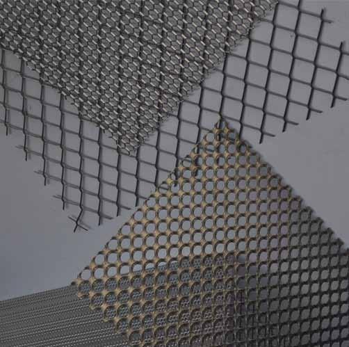 RETI IN LAMIERA STIRATA - MESH EXPANDED METAL - METAL DEPLOYE A MAILLES 4 MESH EXPANDED METAL METAL DEPLOYE