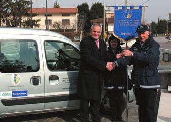 trasporto di disabili, donati all AVAN dalla Banca di Credito Cooperativo Pordenonese.