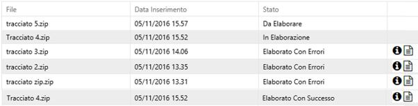 l estensine del file presente all intern del file cmpress. Figura 5 - Esit negativ uplad massiv Invece, nel cas in cui l uplad è effettuat in md apprpriat, l esit psitiv è mstrat a vide.